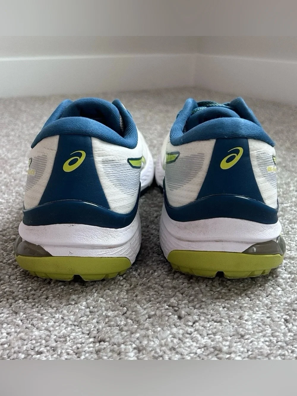 ASICS GEL-Kayano Ace Spikeless Size 11 Golf Shoes Men's White/Neon Lime 1111A209